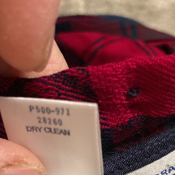 Pendleton tartan plaid pleated midi skirt - Picture 9 of 12